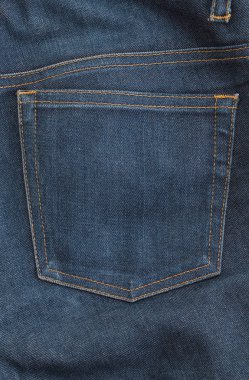 Güzel mavi jeans detay