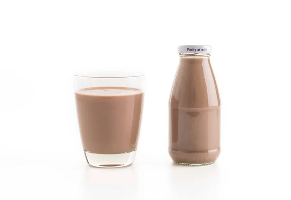 Chocolat au lait sur blanc — Photo