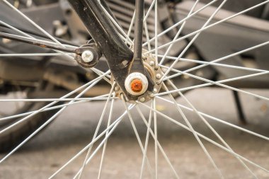 bisiklet tekerleği - vintage etkisi