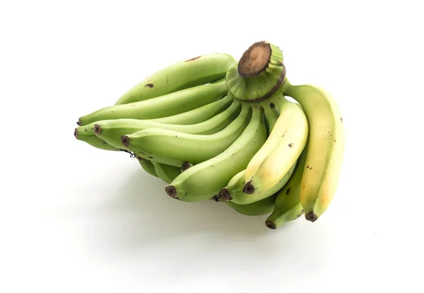 Plátano fresco sobre blanco — Foto de Stock