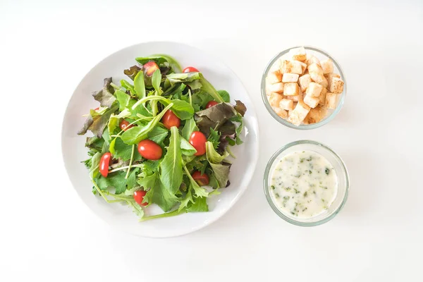 Ensalada de verduras frescas —  Fotos de Stock