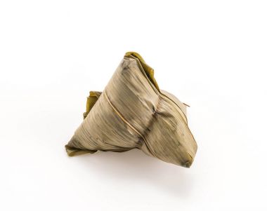 zongzi beyaz arkaplanda
