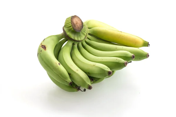 Plátano fresco sobre fondo blanco — Foto de Stock