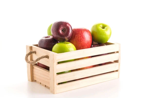 Green and red apples — Stock Photo, Image