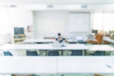 soyut insanların çalışma veya seminerde veya toplantı bulanıklık ya da atölye yapmak 