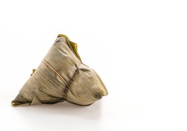 zongzi beyaz arkaplanda
