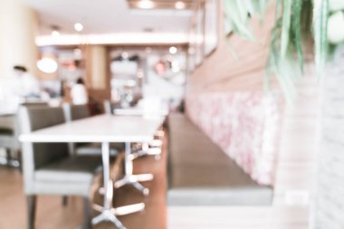 Restoran soyut bulanıklık