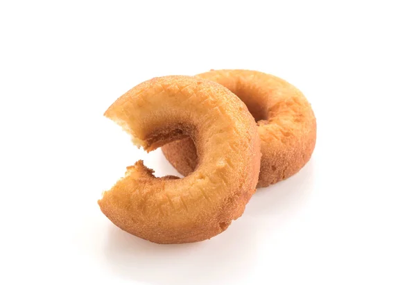 Beyaz arkaplanda donut — Stok fotoğraf