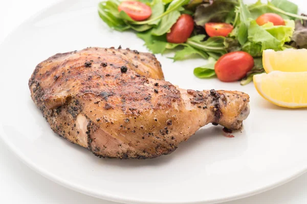 Bife de frango da coxa — Fotografia de Stock