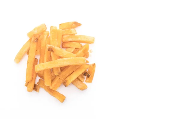 Pommes frites på vit bakgrund — Stockfoto