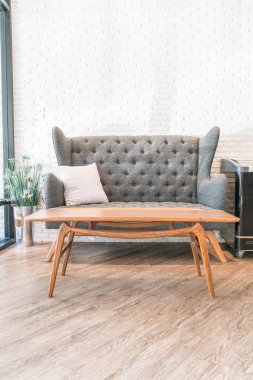 Yastık ve kanepe lüks oturma odası iç dekorasyon 