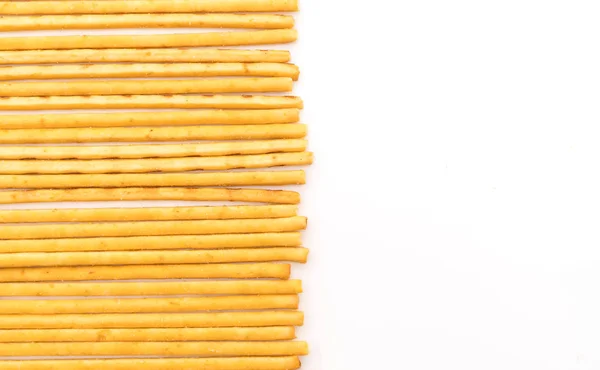 Biscuit stick on white background — Stock Photo, Image