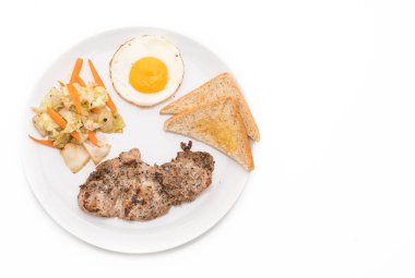 ızgara domuz biftek