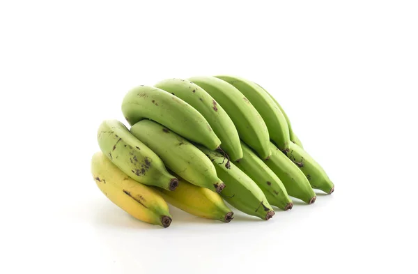 Plátano fresco sobre blanco — Foto de Stock