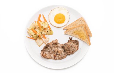 ızgara domuz biftek