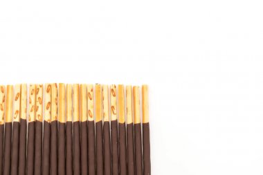 Bisküvi çikolata aromalı sopayla