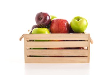 yeşil ve kırmızı elmalar