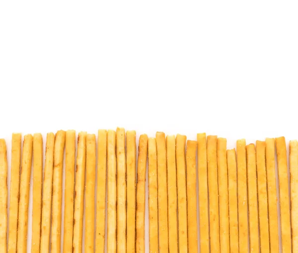 Biscuit stick on white background — Stock Photo, Image