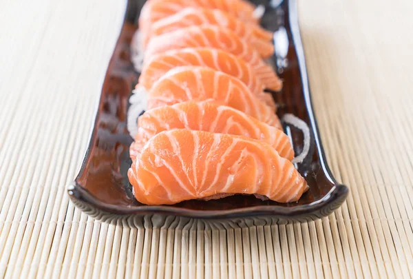 Salmon raw sashimi — Stock Photo, Image