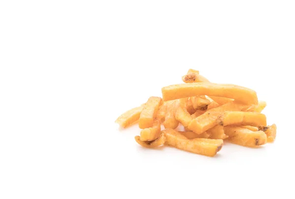 Pommes frites på vit bakgrund — Stockfoto