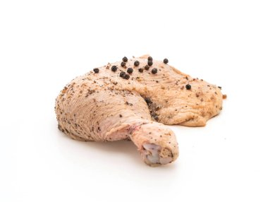 marine edilmiş tavuk uyluk