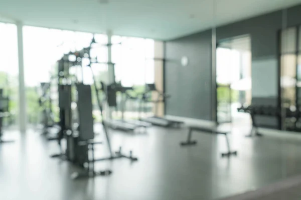 Resumen desenfoque gimnasio y equipo de fitness — Foto de Stock