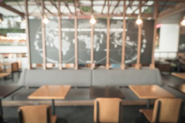 Kahve dükkanında soyut bulanıklık