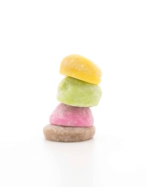 tatlı mochi üzerinde beyaz