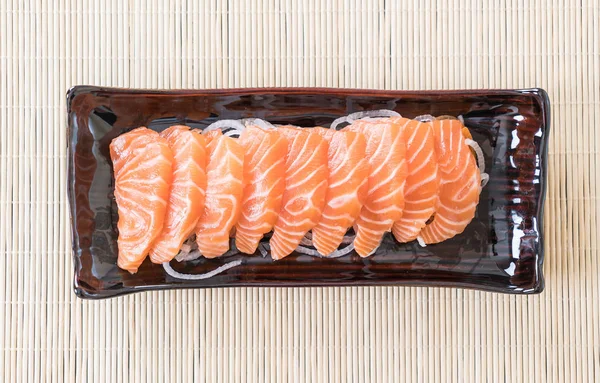 Salmon raw sashimi — Stock Photo, Image