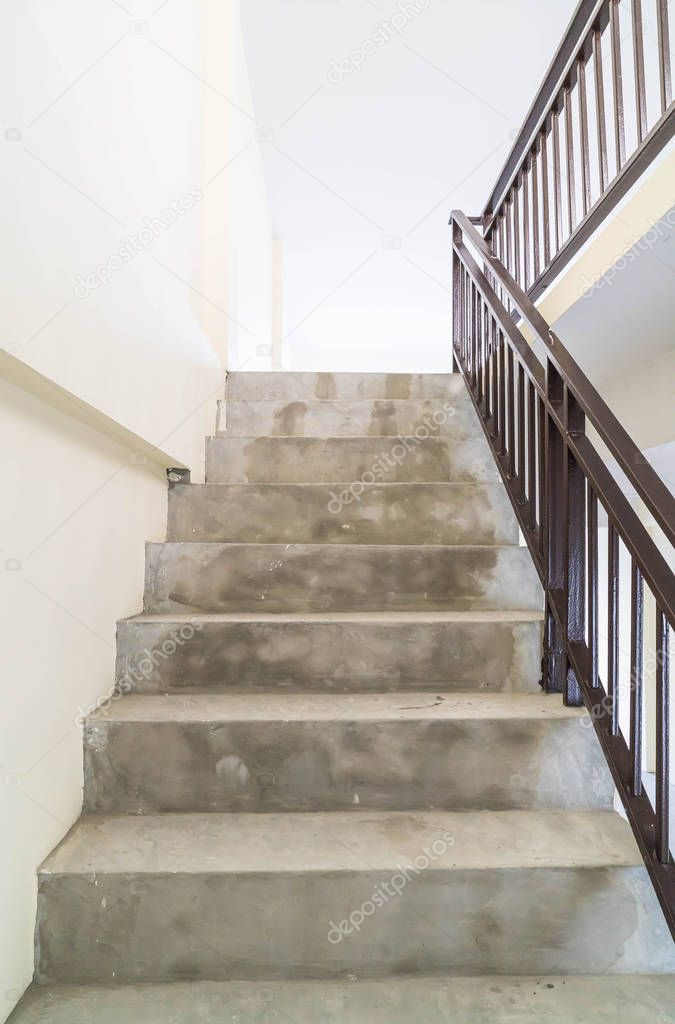 empty stair interior 