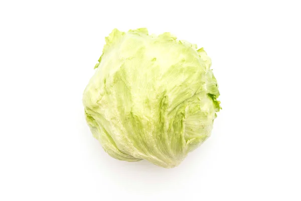 Свежий салат на белом — стоковое фото