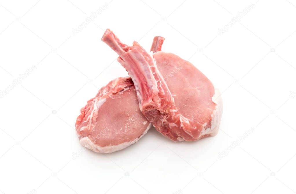 fresh pork chop