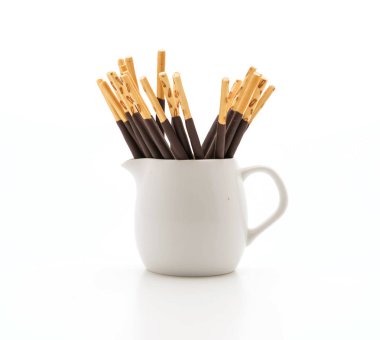 Bisküvi çikolata aromalı sopayla