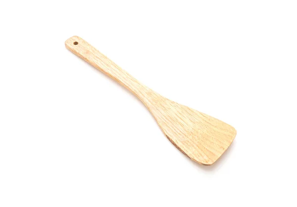 Wooden spade of frying pan — Stock Photo, Image