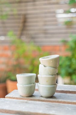 küçük porselen fincan