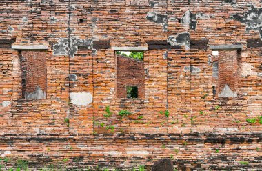 Güzel eski mimari tarihi Ayutthaya Tayland