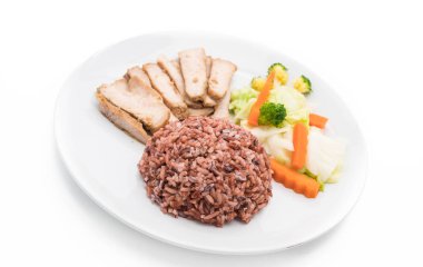 berry pilavlı domuz rostosu