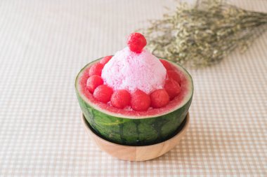 karpuz bingsu tatlı