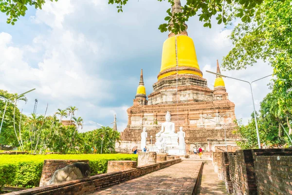 Bella vecchia architettura storica di Ayutthaya in Thailandia — Foto Stock