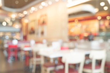 Restoran soyut bulanıklık