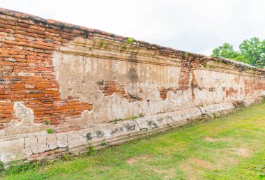 Güzel eski mimari tarihi Ayutthaya Tayland