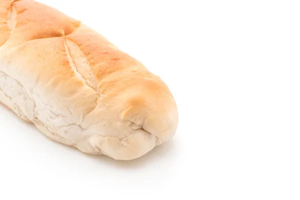 Frans brood op wit — Stockfoto