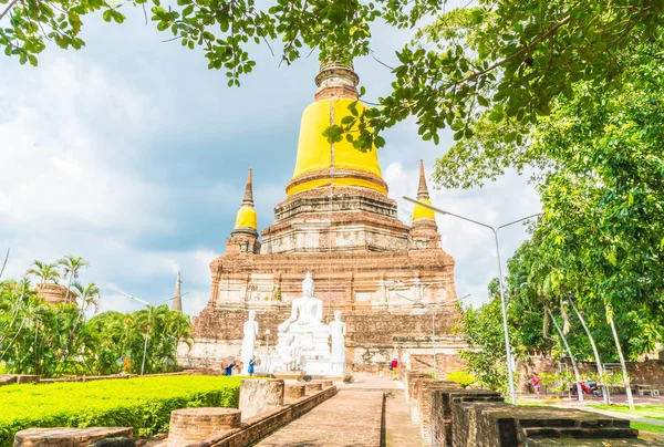 Bella vecchia architettura storica di Ayutthaya in Thailandia — Foto Stock