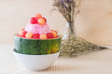 karpuz bingsu tatlı