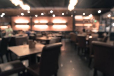 Restoran soyut bulanıklık 