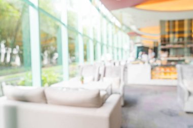 Soyut bulanıklık kahve dükkanı 