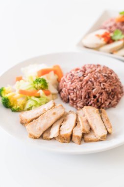 berry pilavlı domuz rostosu