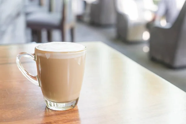 Heiße Latte-Kaffeetasse — Stockfoto