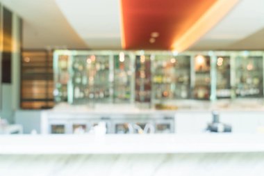 Soyut bulanıklık kahve dükkanı 