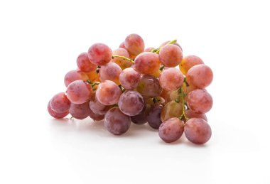 Beyaz üzerine taze üzüm